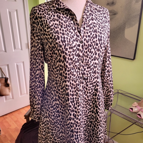 CLEARANCE: Sexy Cool Animal Print Dress by Loft - Picture 5 of 5